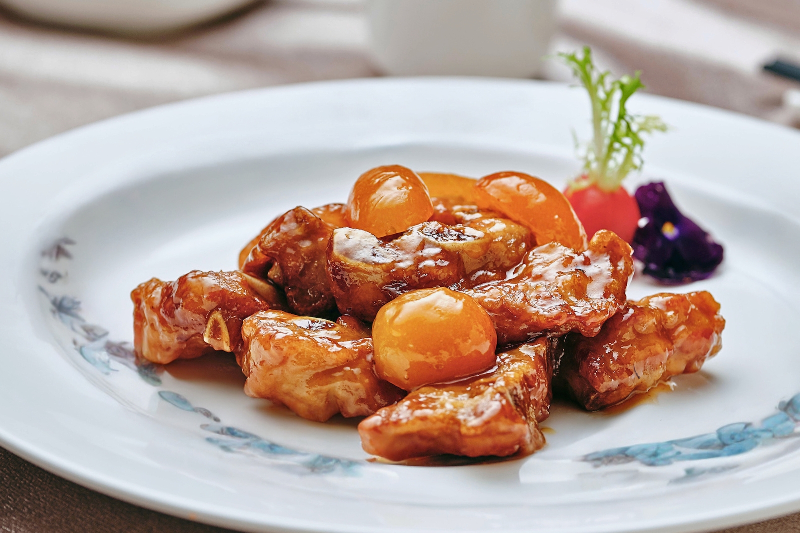 Kumquat Stir-fried Pork